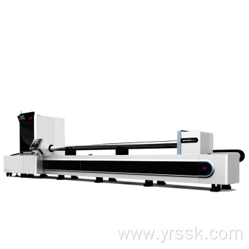 Metal Tube And Plate Fiber Laser Cutting Machine With Rotary Axis